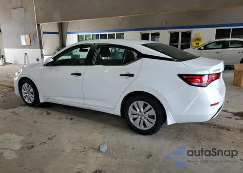 2025 Nissan Sentra S из США, поврежденный, VIN 3N1AB8BV0SY216576